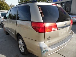 2004 Toyota Sienna XLE Limited Gold 3.3L AT 4WD #Z23515